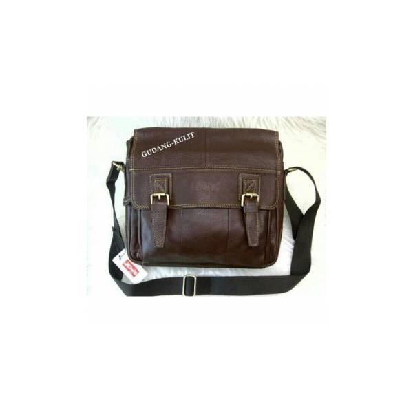 Hot Promo Tas Selempang/Tas Kerja Pria & Wanita Kulit Asli-LEVIS.