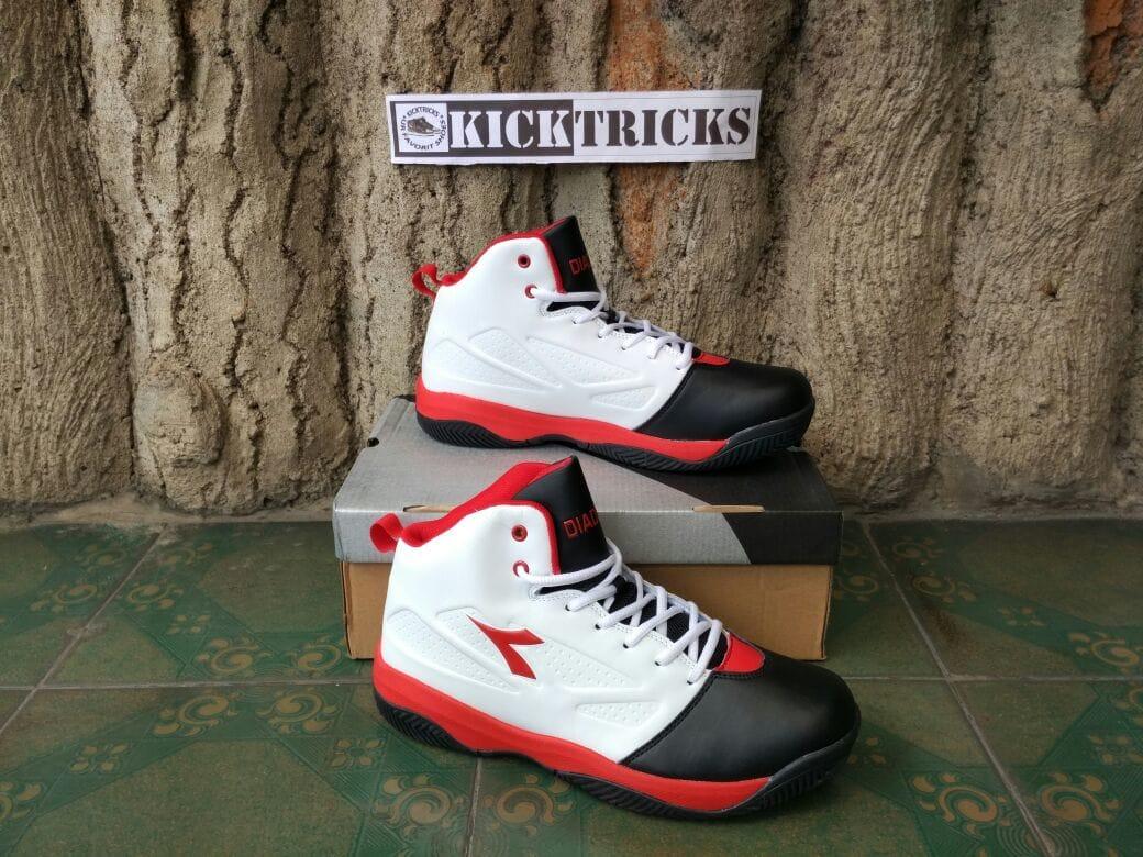Diadora Dribbling White - Size 42 Putih Sepatu Basket Murah Original