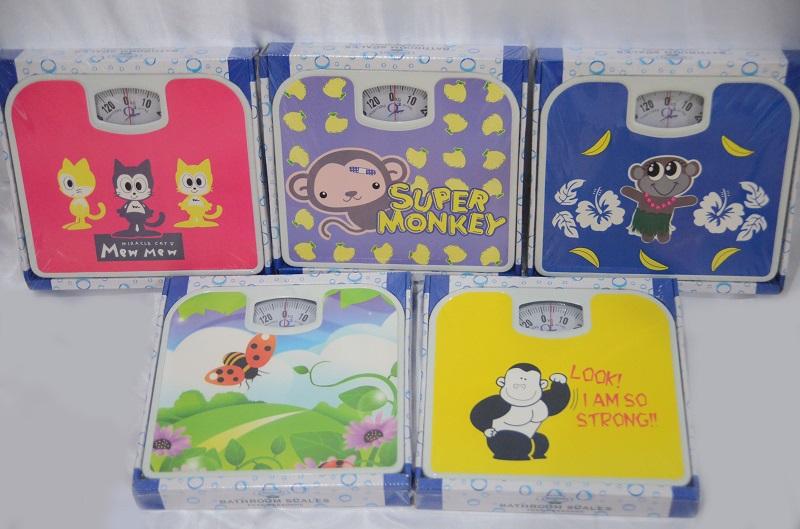 TIMBANGAN BADAN MANUAL MOTIF - RANDOM