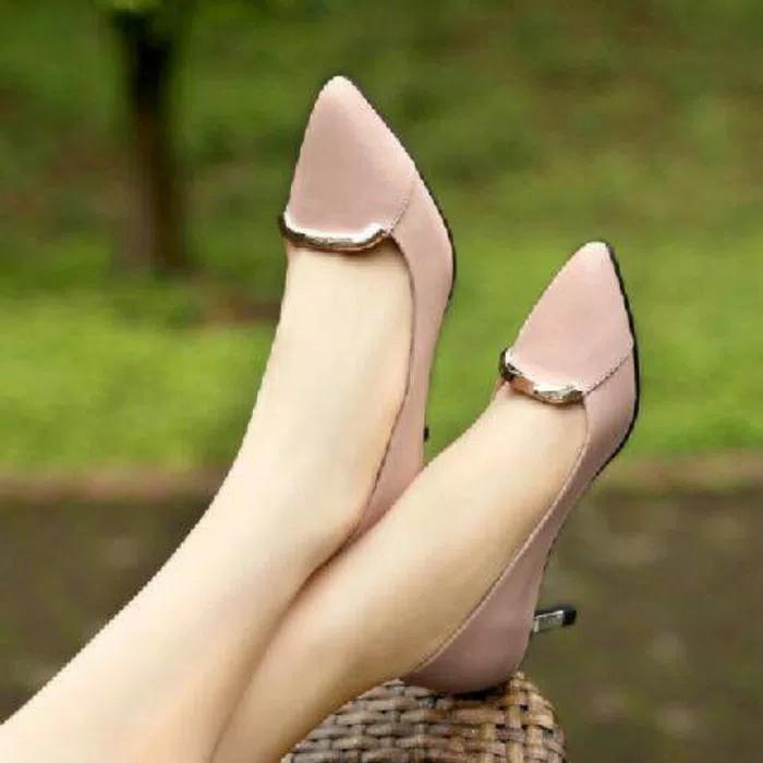 sepatu hak p03 model terbaru murah zidan soes