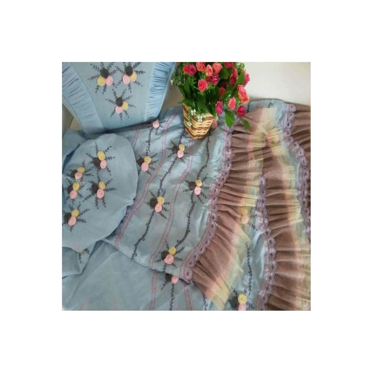 Mukena Exclusive Handmade Bordir sulam Bunga Carmia