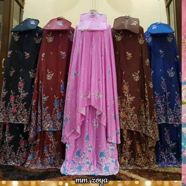Hot promo mukena bali pastella murah (bata daun)