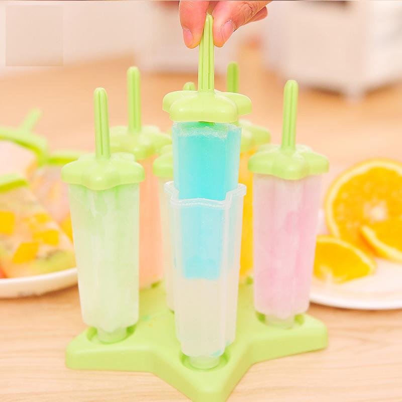 DIY Es Krim Bertongkat Cetakan Plastik Kotak Es Krim Pembuatan Es Loli Mesin