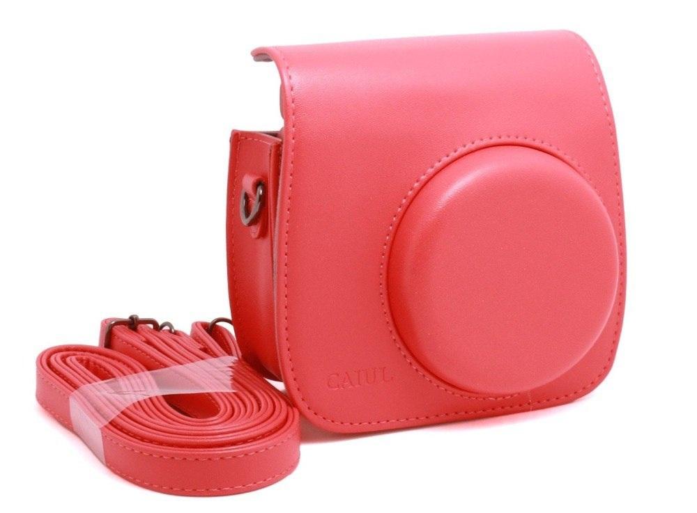 Fujifilm Kamera Instax Mini 9 Leather Bag - Tas - Case