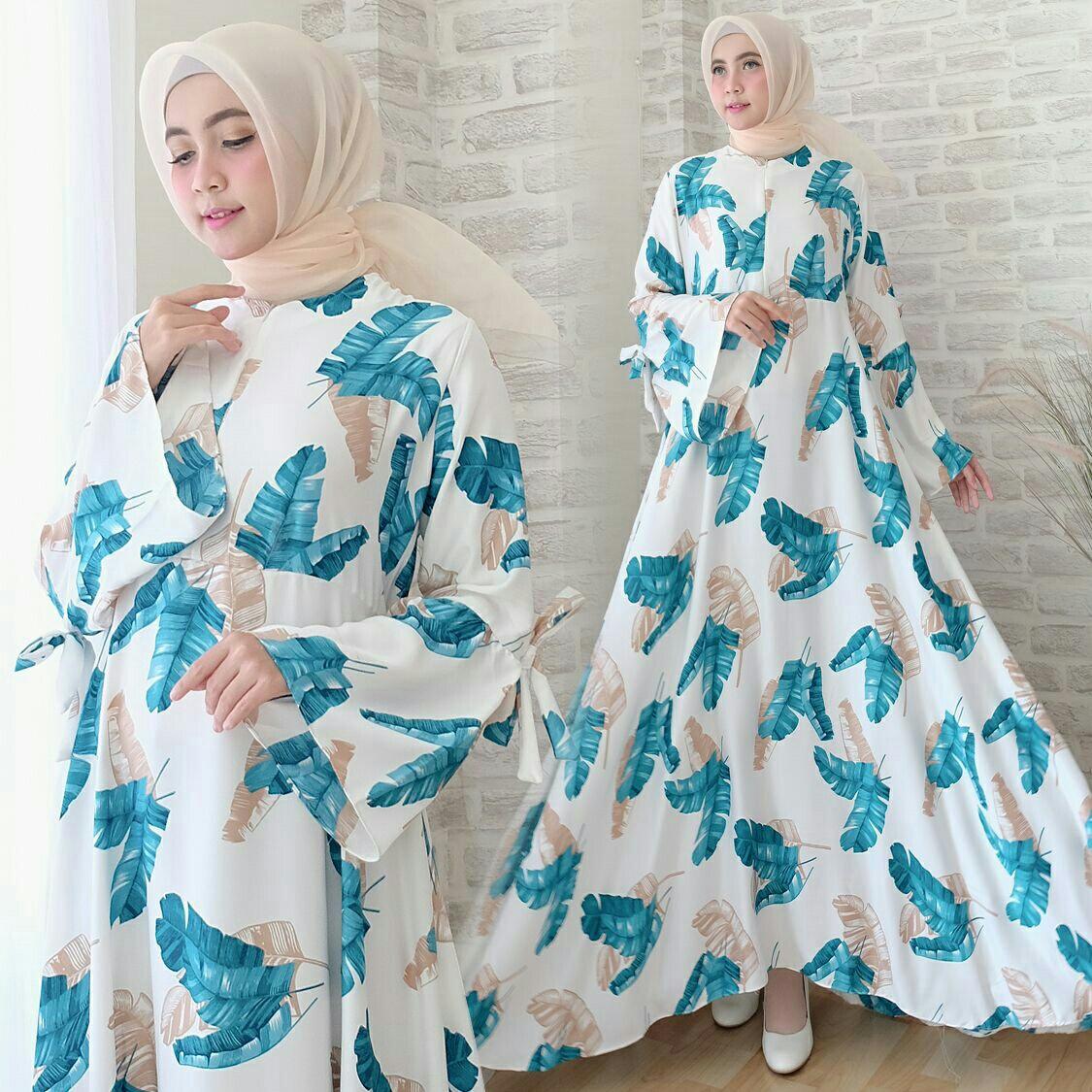Baju Muslim Wanita / Longdress Jumbo XXL / Gamis Bigsize / Busui / Maxi Amika