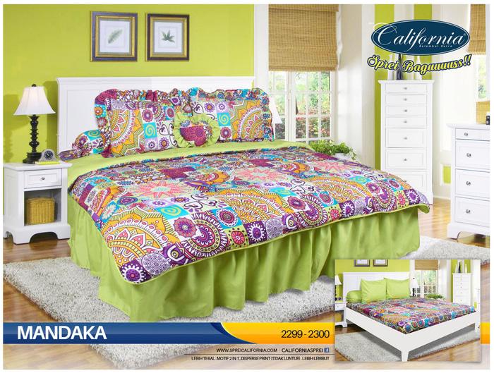 Bedcover California 180 x 200 Mandaka ( King Size ) Exclusive