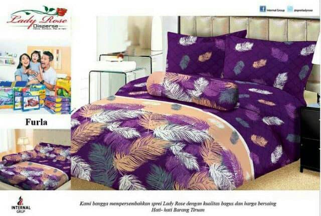 PROMO PALING MURAH Bedcover Lady Rose Disperse 180 - Furla TERLARIS