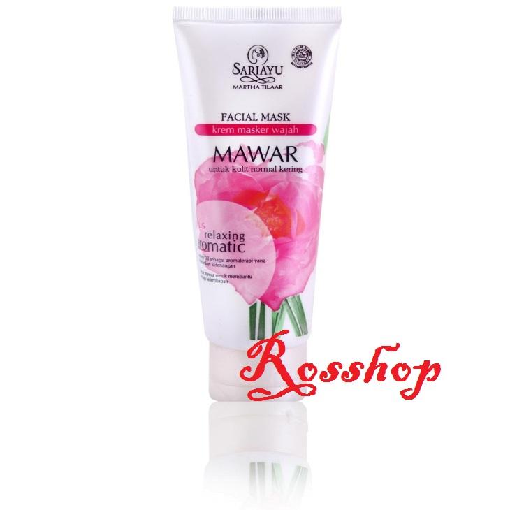 Sariayu Krem Masker Mawar - Facial Mask 90gr NK