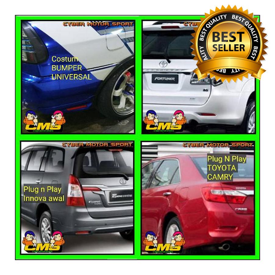 Led reflector bumper innova. lampu mata kucing led toyota innova . reflektor led bumper universal