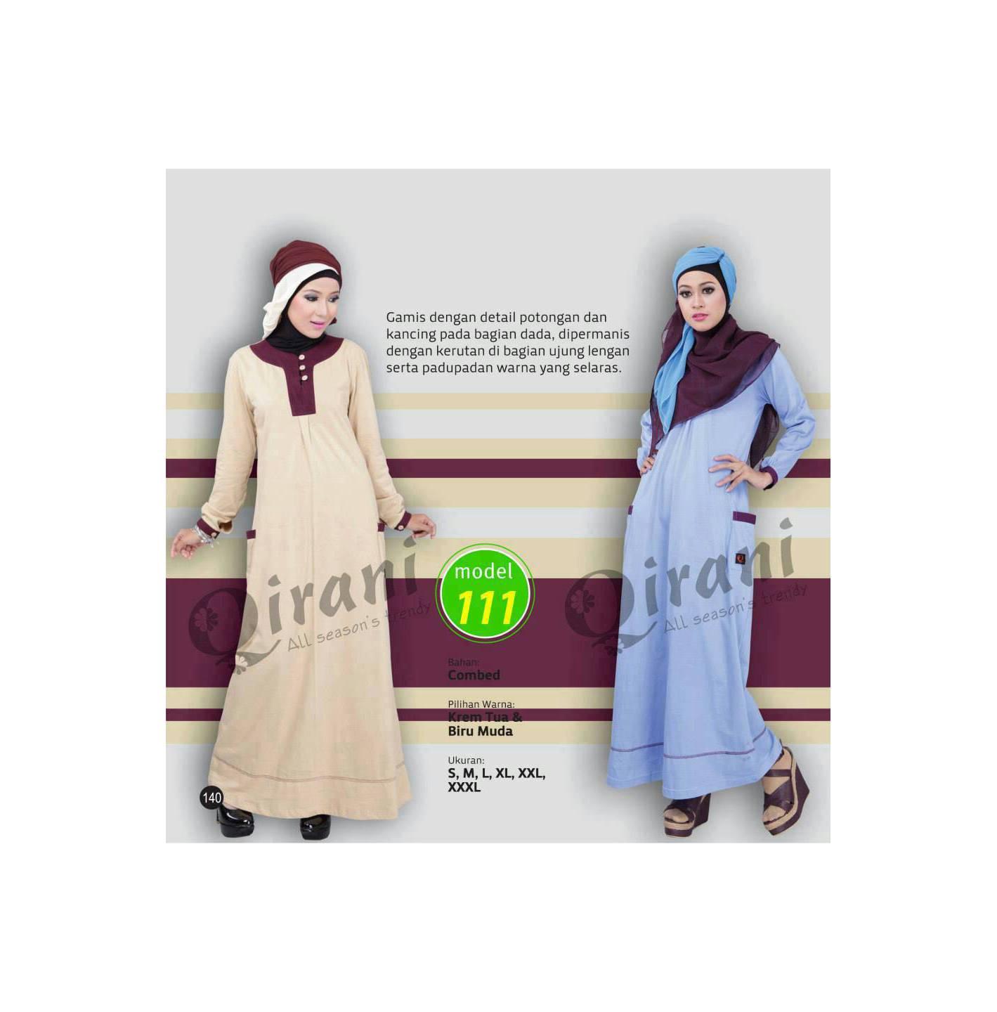 QIRANI GAMIS QR MODEL 111/Baju Muslim