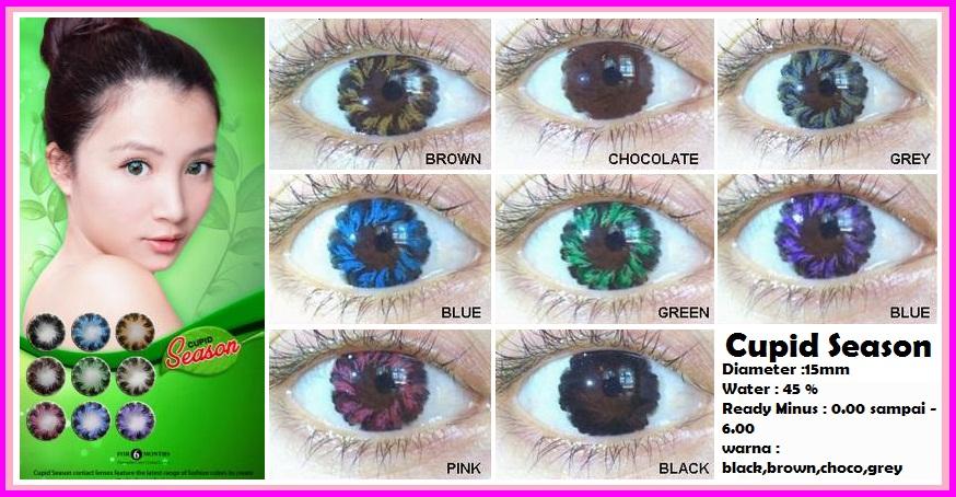 Softlens Cupid Season / Soft Lens CUPID SEASON Contact Lens - Violet