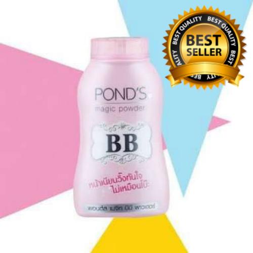 Ponds BB Magic Powder 100% Original Thailand - Bedak Tabur Glossy - FREE MASKER MATA