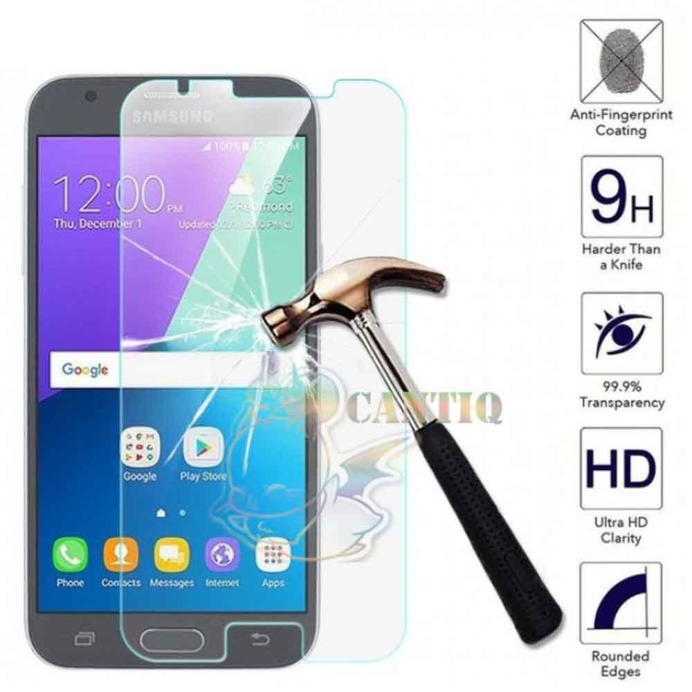 QCF Tempered Glass Samsung Galaxy J7 Core / Anti Gores Kaca Samsung Galaxy J7 Core / Temper Glass Samsung Galaxy J7 Core / Screen Protector Samsung Galaxy J7 Core / Pelindung Layar - Clear