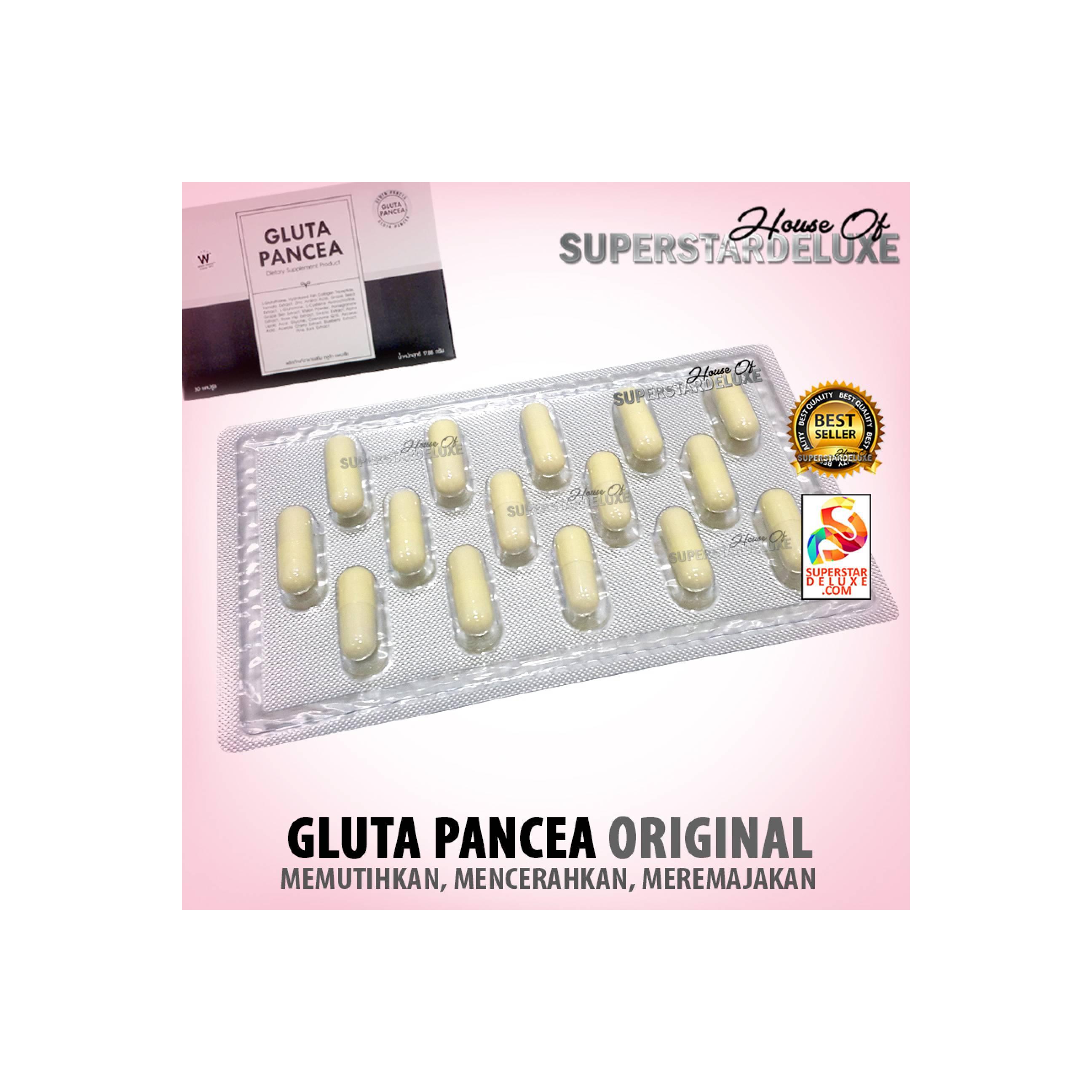 Gluta Pancea (Strip / 15 caps) Original - Suplemen Pemutih Thailand