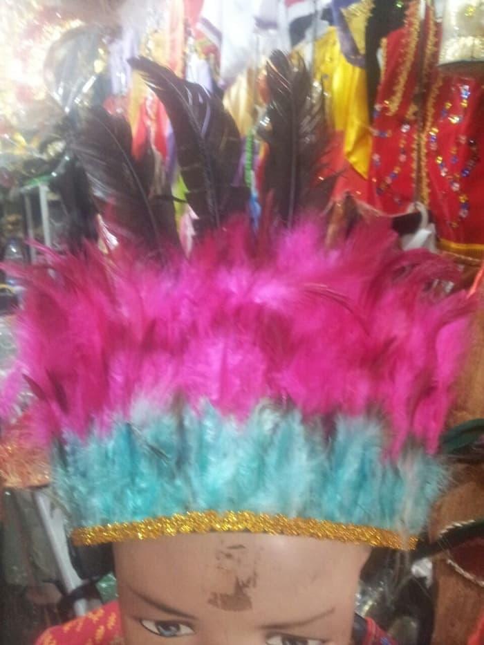 Promo: Perlengkapan Pakaian Adat Asesoris Tari Karnaval Hiasan Kepala Papua - ready stock