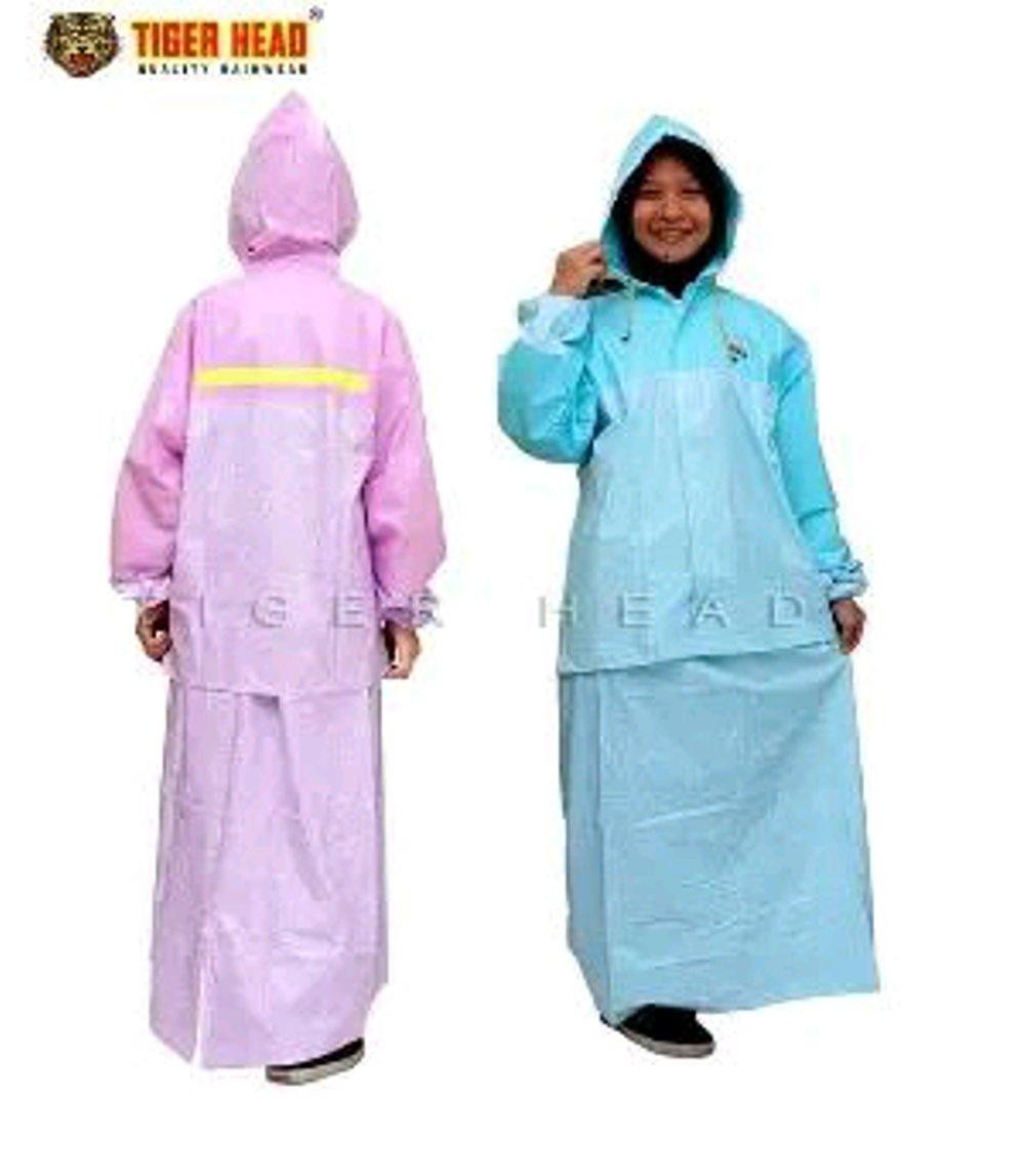 Jas Hujan setelan Rok Bunga Tiger Head 68207 GEMINI Stelan muslimah di lapak bahagia makmur ikhwanibra