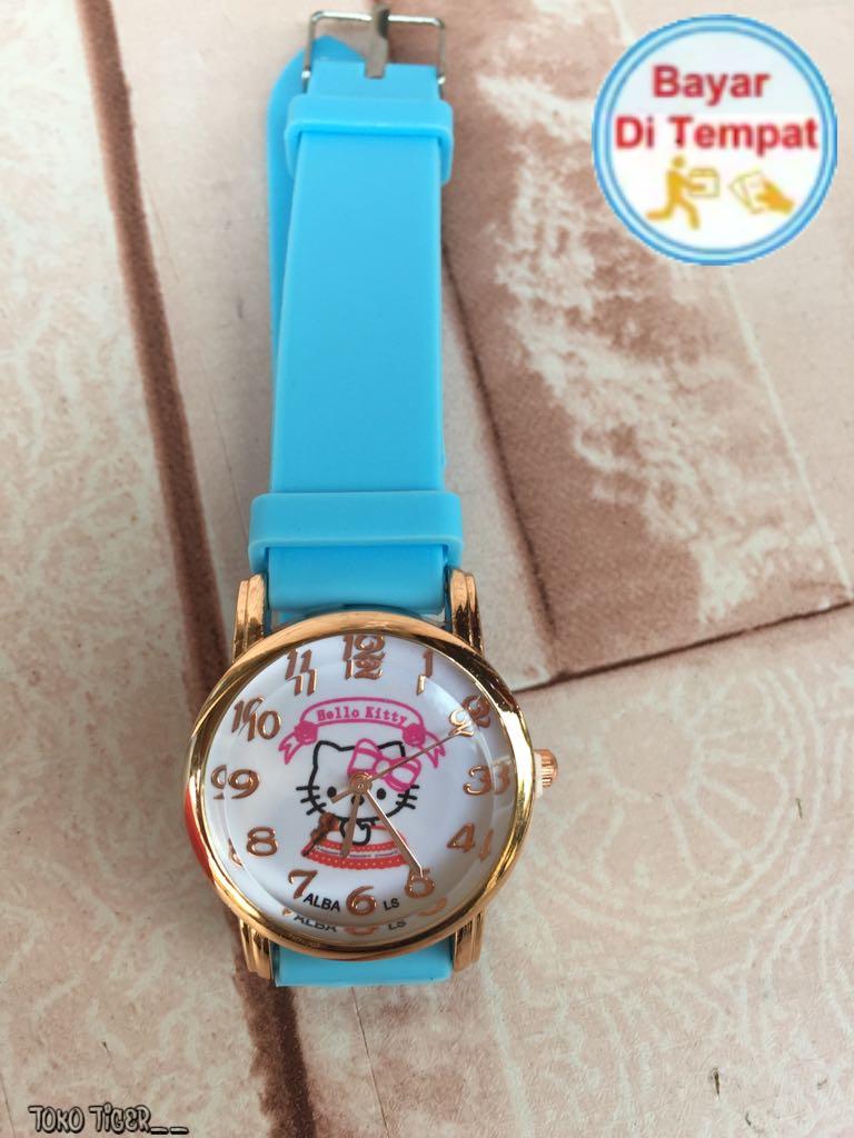 Jam Tangan Wanita Karakter Motif Doraemon Dan Hello Kitty - PM2902