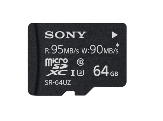 Sony SR-UZA-Series 95MB/s microSDXC UHS-I 64GB