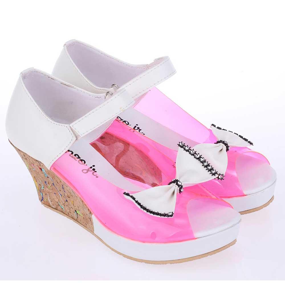 Ukuran 31-35 Sepatu Sandal Sendal Wedges Anak Perempuan Cewek Pink Komb CMP 604 CR
