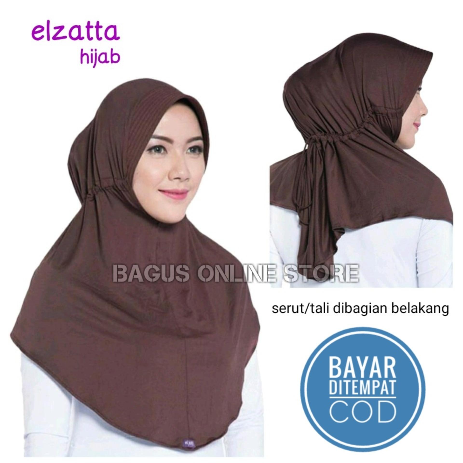 Elzatta Hijab / Jilbab Hijab Instan Bergo Kerudung Elzatta