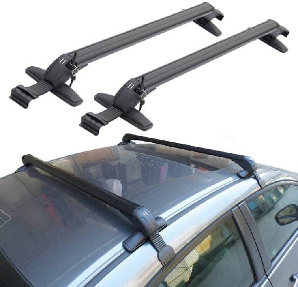 Roof Rail Cross Bar / Kaki Rak Model Jepit Body (Tanpa Roof Rail ) Universal