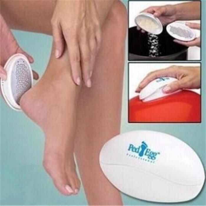 Ped Egg Pad Egg Penghalus Kulit Kaki Mati Pecah Kering Safe Dead Skins Care Foot Tumit Batu Apung