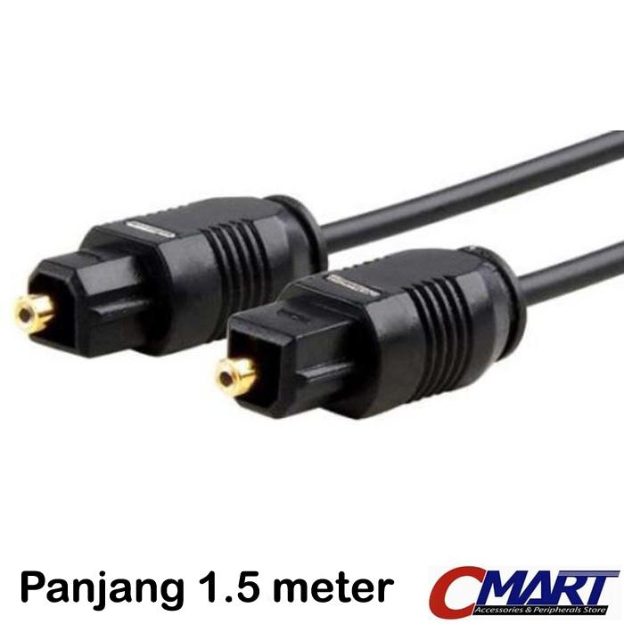 NYK 1.5m Kabel Fiber Optic Audio Cable Optical Optik - NYK-AVOPMM-150