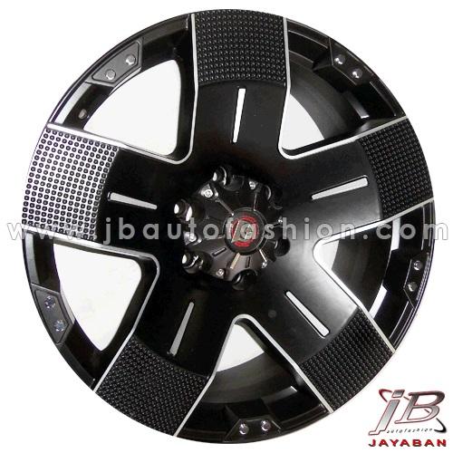 Velg mobil racing ring 20 inch Balistic Hyjak PCD 6x139.7 Fortuner, Pajero, Everest, Blazer, Dmax, Triton