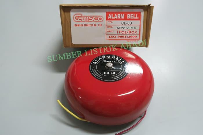 Promo Camsco Alarm Bell CB-6B 15cm (Bel Sekolah, Bel Pabrik) Original