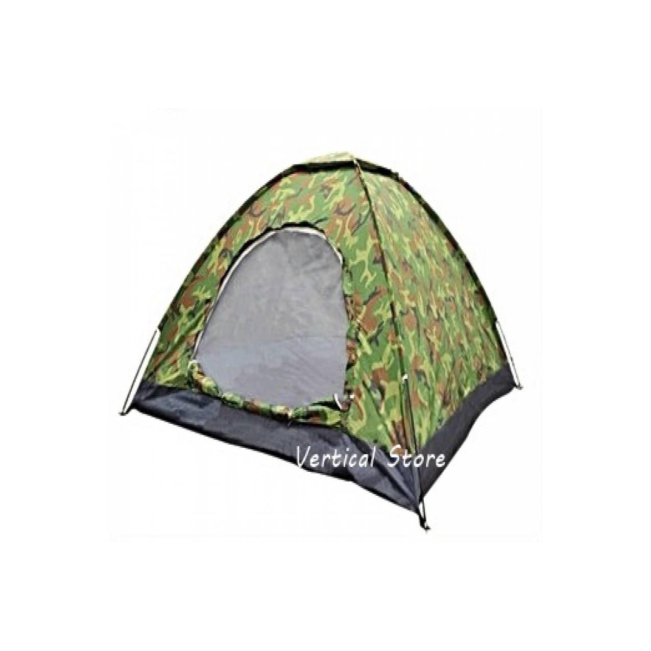 Matougui WS001 Tenda Camping Hiking Loreng Kamuflase Dewasa Double Layer Kapasitas 3 / 4 Orang |
