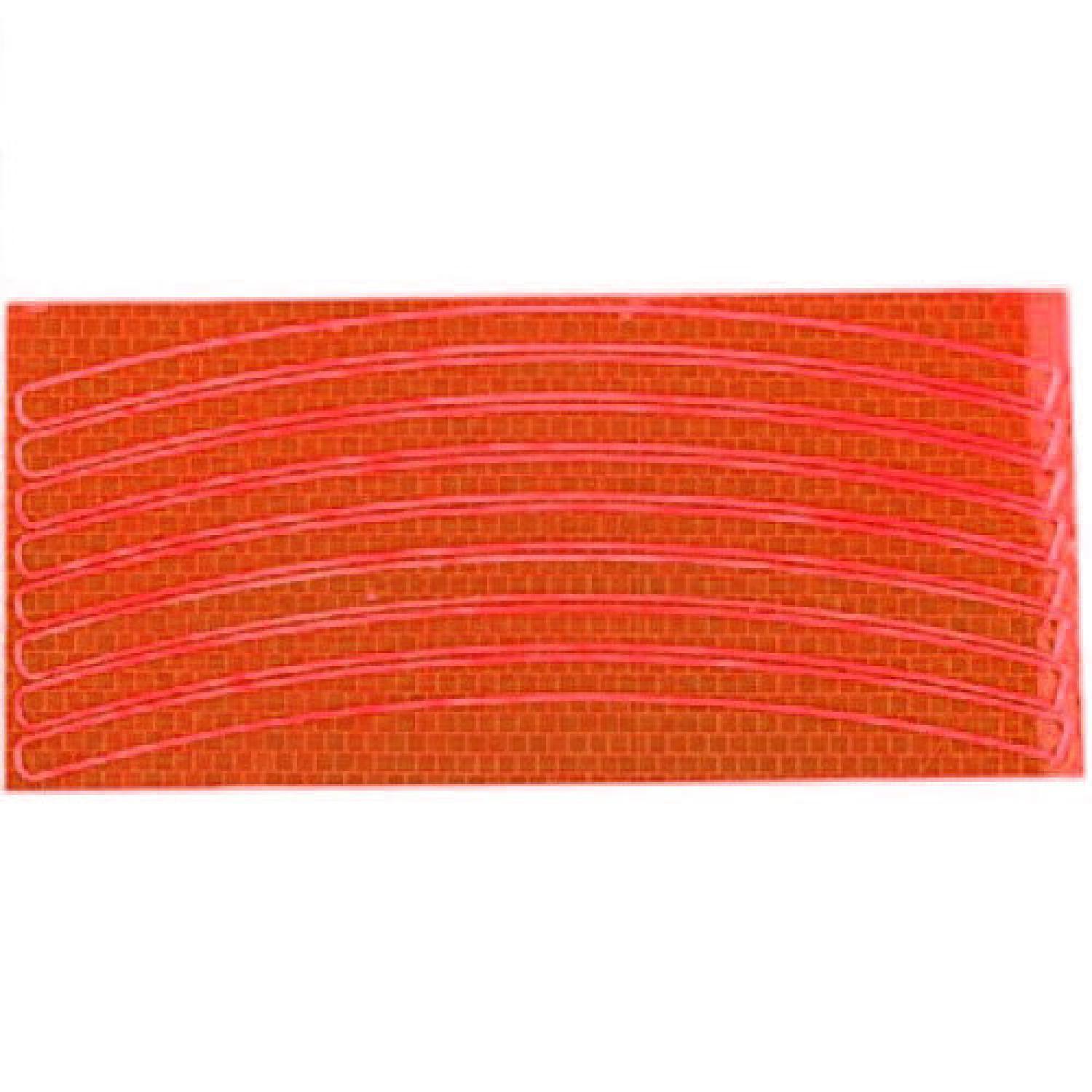 Bicycle Wheel Reflective Sticker / Stiker Roda Sepeda - 8 Strip