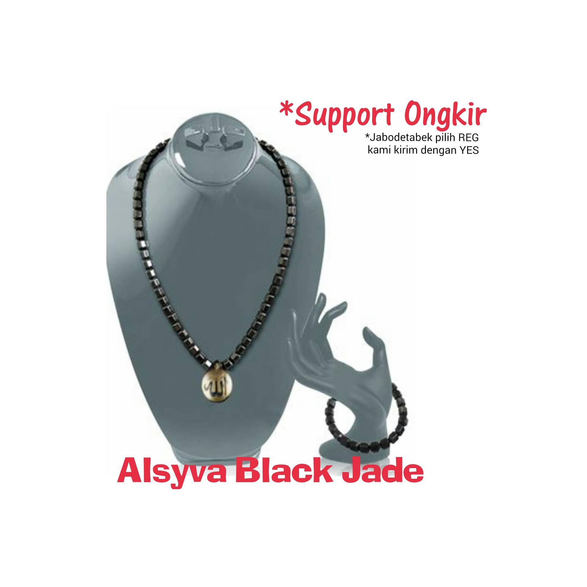 Alsyva Black Jade ( Kalung dan Gelang Alsyva)