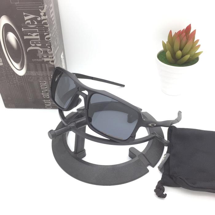 Hot Item!! Kacamata Sunglass Oakley Triggerman Full Black Polarized - ready stock