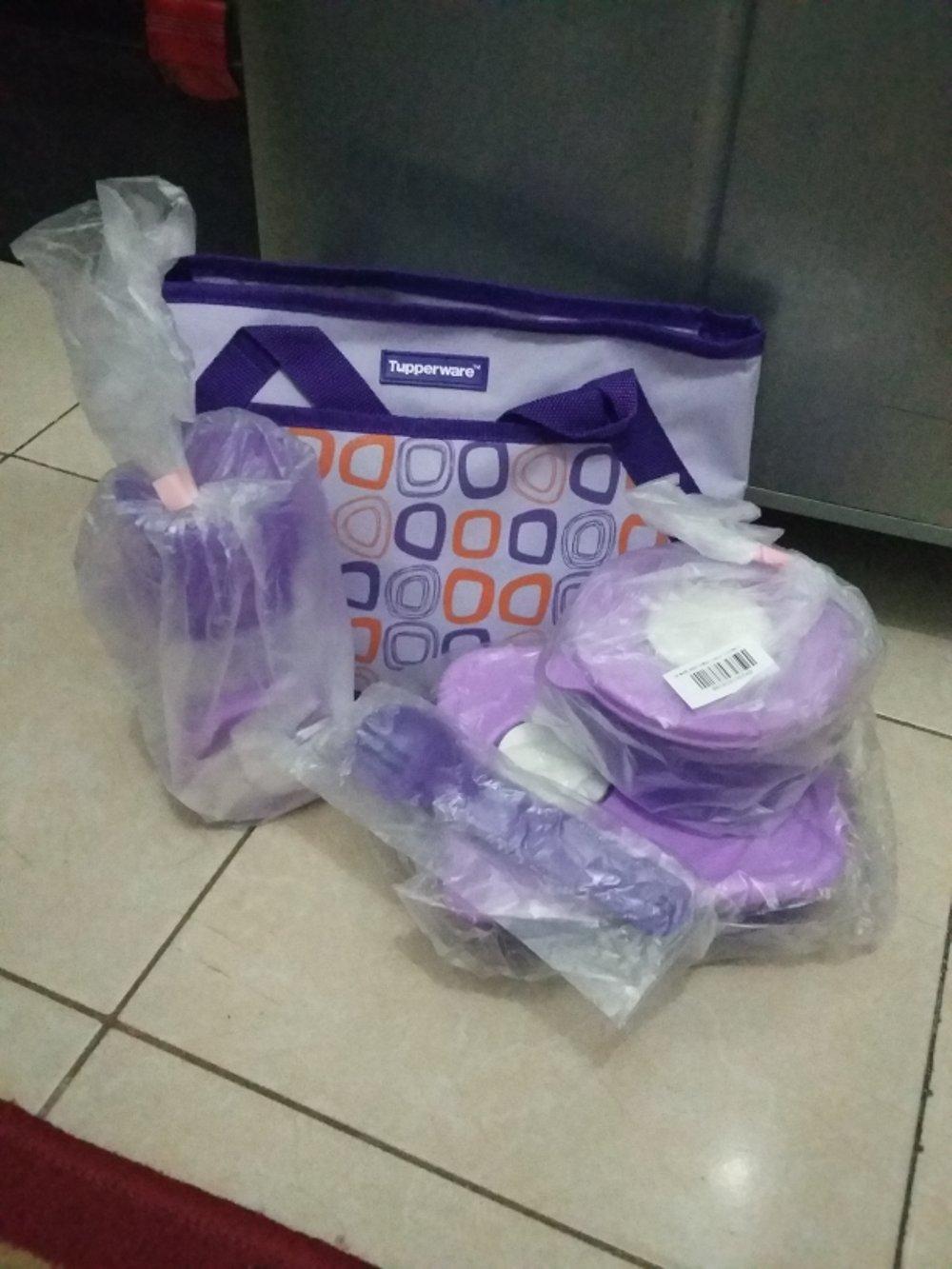 Tupperware Cosmo Violet di lapak Denis_olshop84 denis_andini