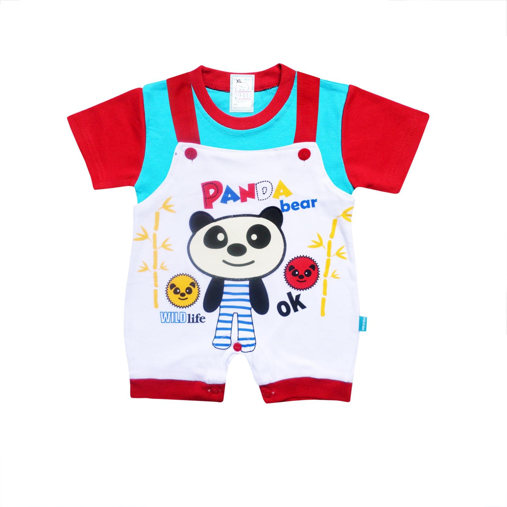 Skabe Baby Romper Jumper Bodysuit Baju Kodok Anak Bayi Laki 1603