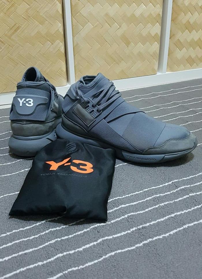 ADIDAS Y3 Yohji Yamamoto Casa High Vista Grey Premium Original Sepatu - ATMcZR