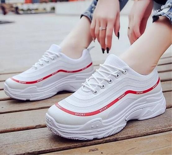 azkashoes Sepatu Wanita Sneaker Sporty Putih