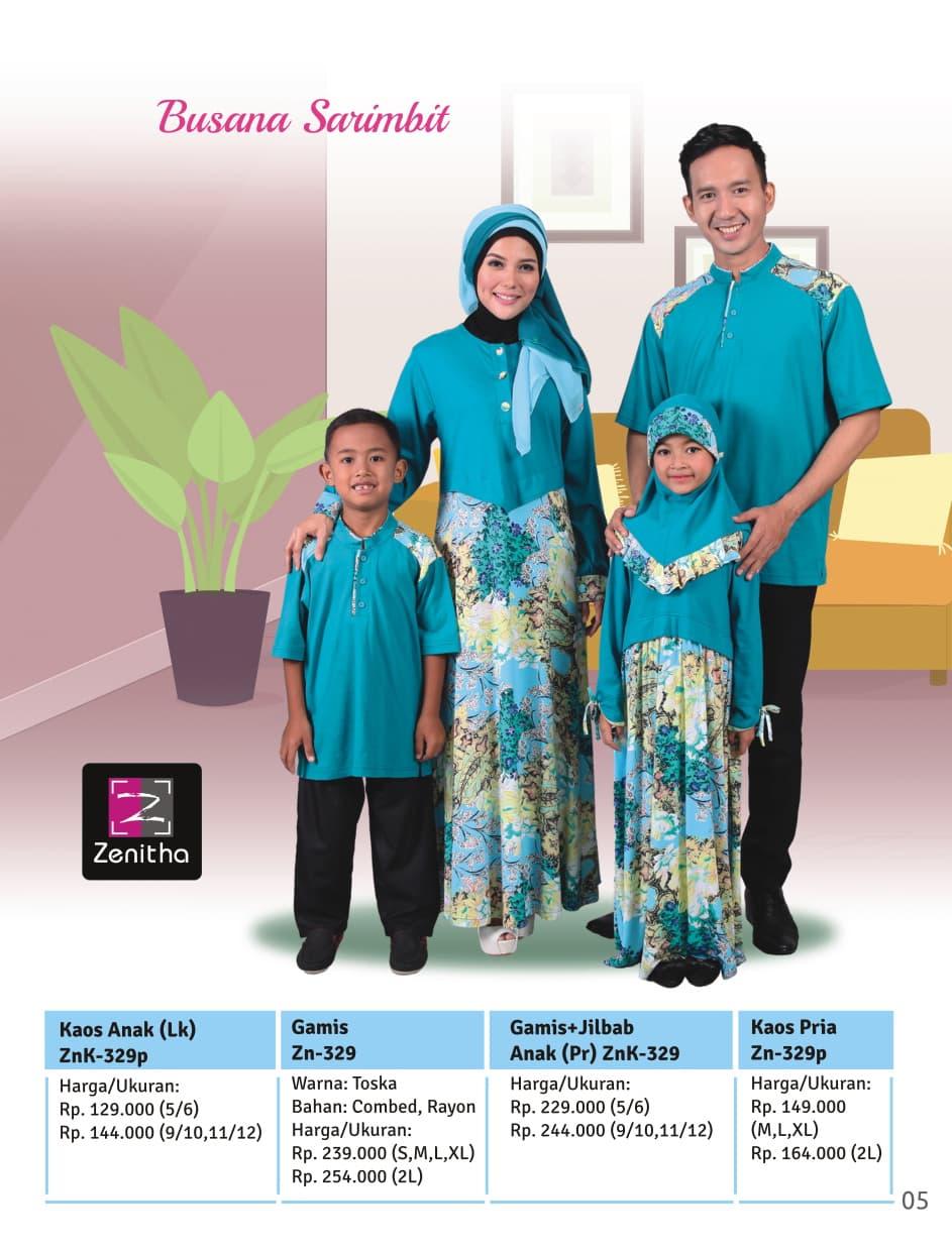 Zenitha busana muslim sarimbit - busana keluarga zn 329