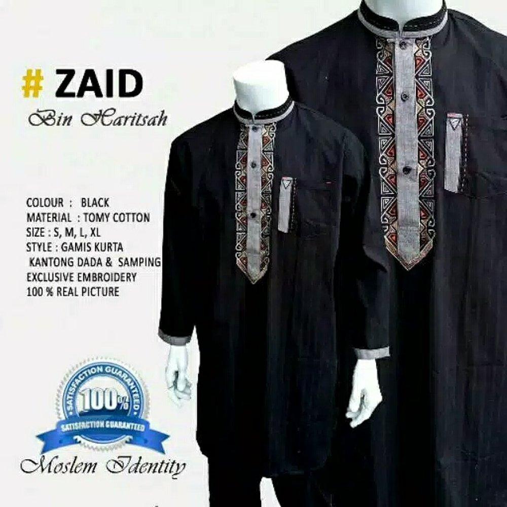 Baju Gamis Pakistan Bordir Warna style Zaid di lapak Koko Gaul kokogaul