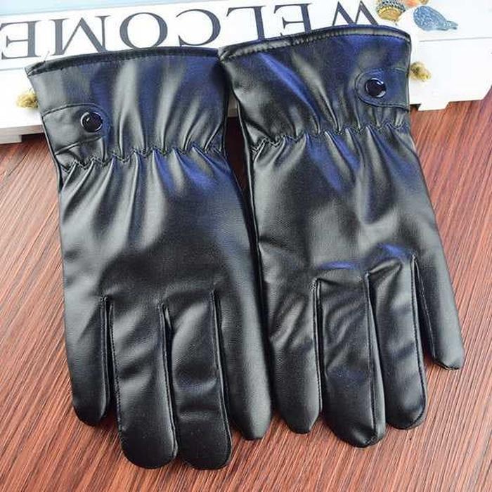 BEST SELLER!!! Sarung Tangan Motor Kulit Waterproof Touchscreen - C4iaHg