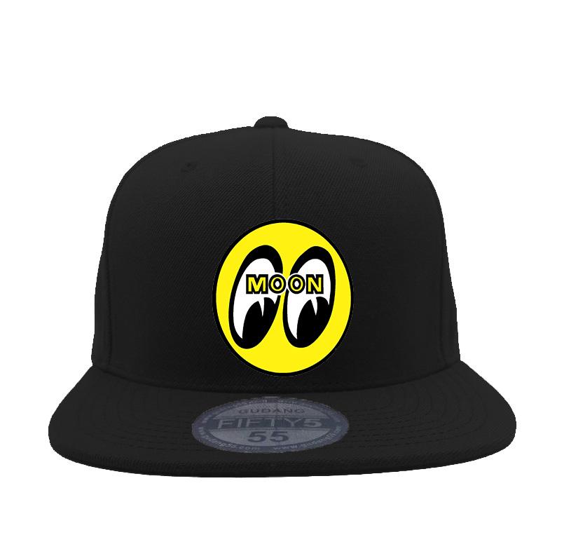 Topi55 SNapback / Topi Cowo / Topi / Topi Murah / Topi Distro MOONEYE1 SNAPBACK PREMIUM - Hitam