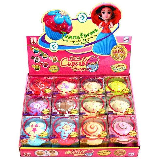 Mini Cupcake Princess Surprise Doll Mainan Anak Perempuan Unik Berubah