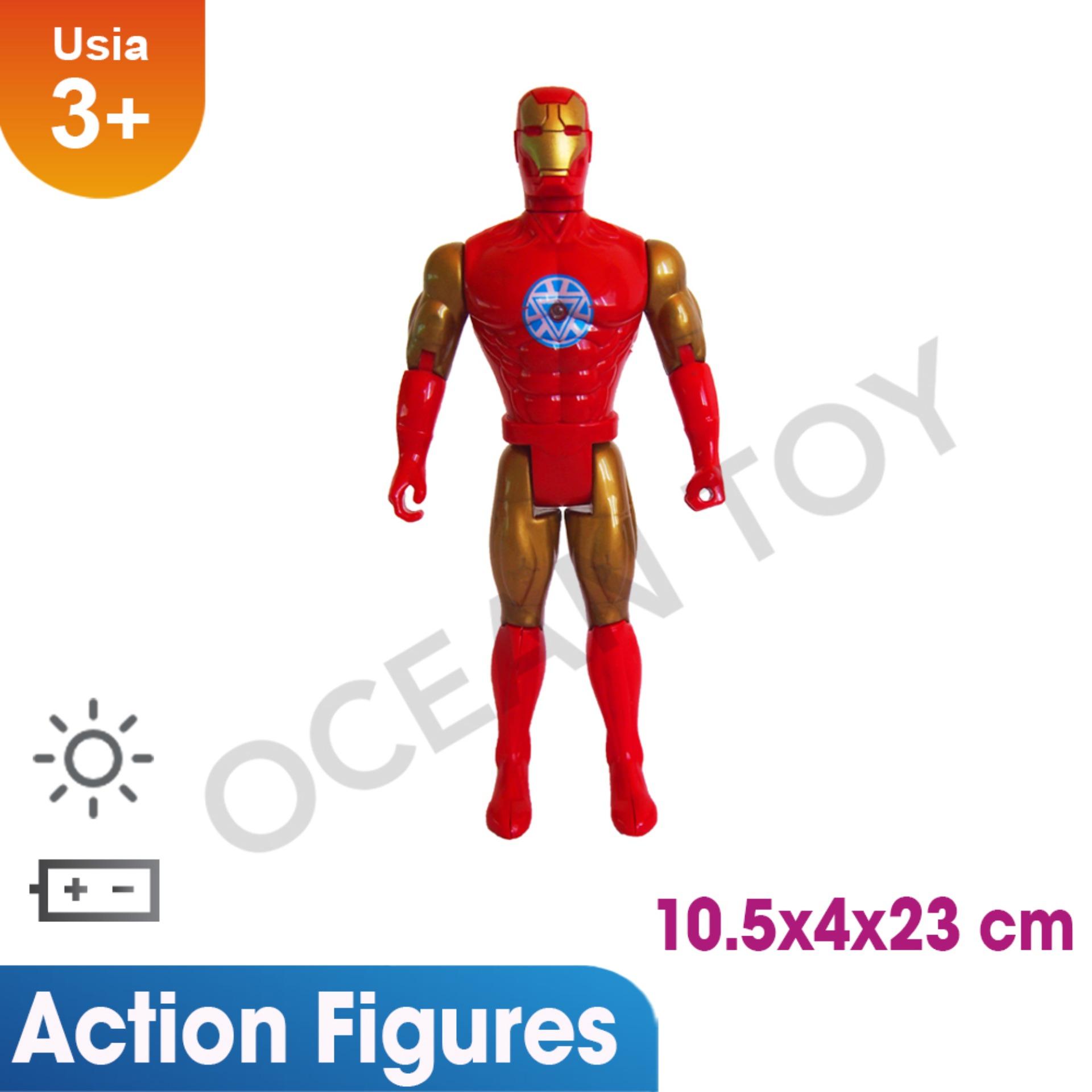Mainan Action Figure Keren Avengers Bisa Menyala Lazada Birthday Special Promo Murah