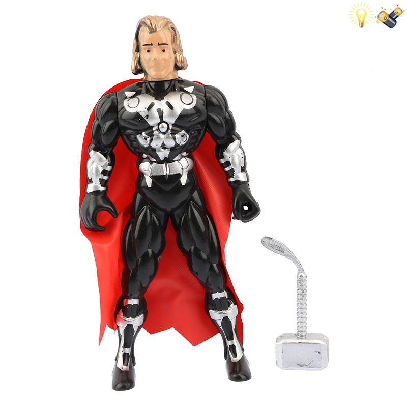 RKJ Mainan Anak Koleksi Robot Figur Super Heroes 8 Karakter 18875/18885 - 6 Karakter