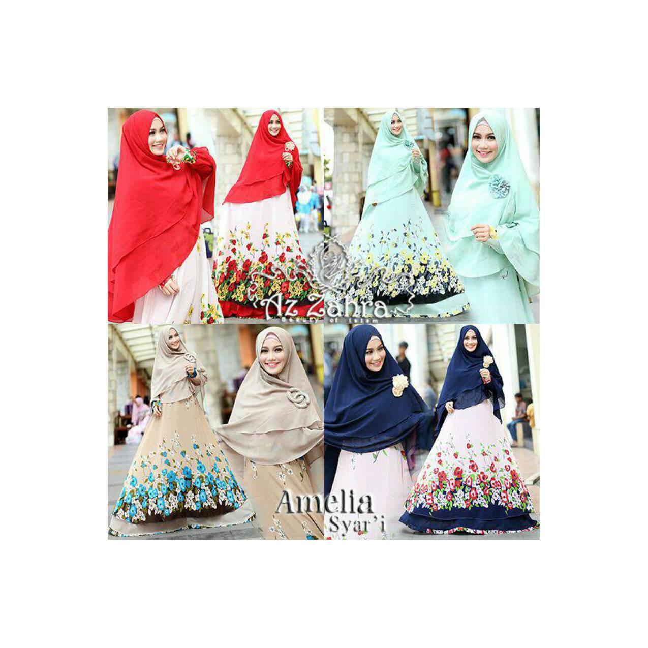 gamis AMELIA BY AZ ZAHRA