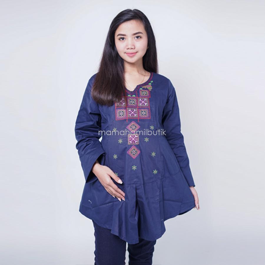 Ning Ayu Baju Hamil Motif muslim cristik Modis - SJ 362 / Baju Hamil Muslim / Baju hamil Kerja / Baju Hamil dan Menyusui / Baju Hamil Lucu / Baju Hamil Panjang / Baju Hamil Modern / Baju Hamil Wanita / Baju Hamil Kerja Muslim