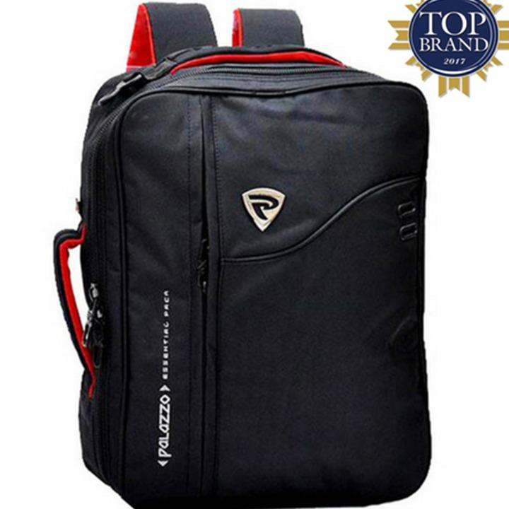 Bonus Palazzo HP-1201-34685 Tas Multi Design 3 in 1 Ransel Laptop Backpack Bag Daypack Kerja Kuliah Bag