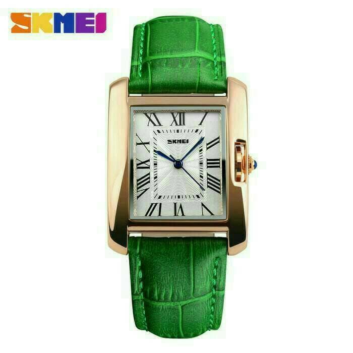 PALING LARIS Jam Tangan Wanita Cewek Casio Original ANTI AIR Murah Kulit SKMEI