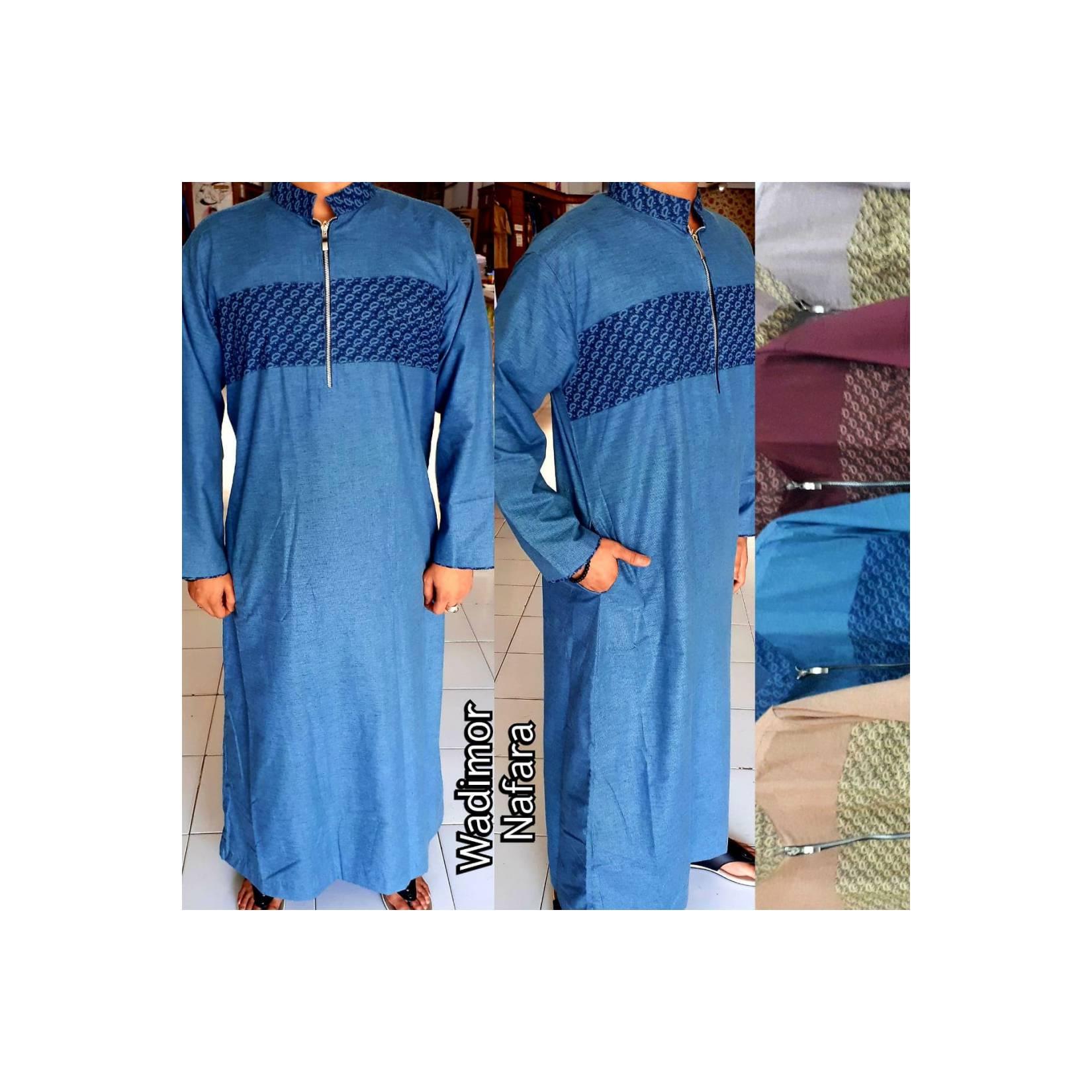 Gamis Pria Dewasa Model Nafara Merk Wadimor