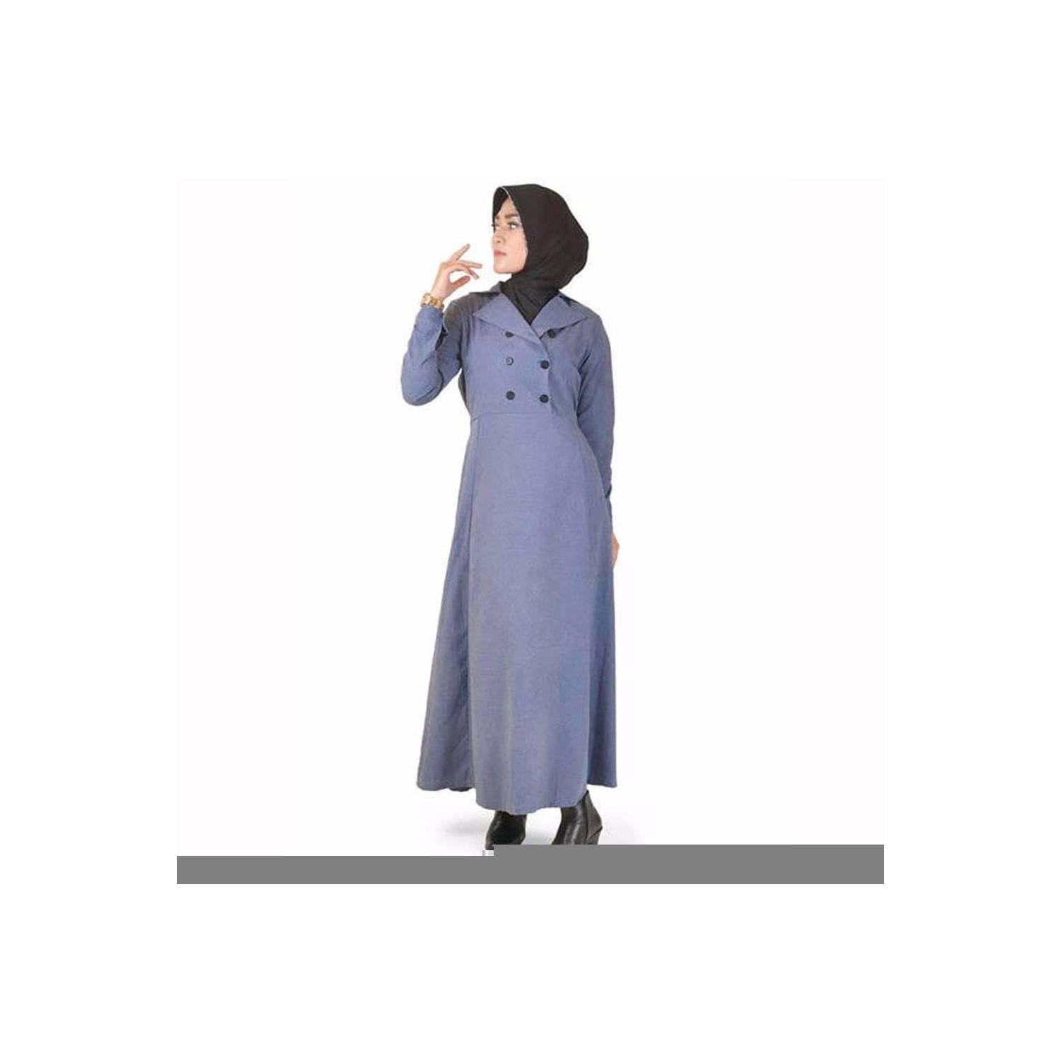 best seller Baju Gamis simple Modis bahan Katun